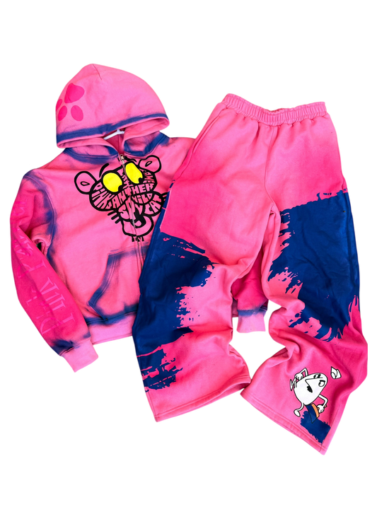 PINK SPY CAT SET
